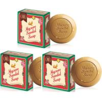 ราคา สบู่น้ำมันไม้จันทน์ Mysore Sandal soap 125gกรัม 3 ก้อน ของใหม่ ของแท้ (1361334726)
