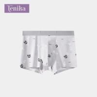 ราคา TENIKA กางเกงในชาย กางเกงบ๊อกเซอร์ ลายพิมพ์แฟชั่น เนื้อผ้าระบายอากาศได้ดี mens underwear ผ้านิ่ม บ็อกเซอร์ผู้ชาย 036 (21828956678)