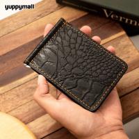 ราคา Money Clip กระเป๋าสตางค์ มันนี่คลิป หนังวัวแท้ 100 กระเป๋าใส่บัตร หนีบแบงค์ ผลิตจากโรงงานไทย (22836174764)