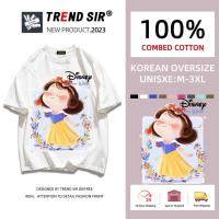 ราคา TrendSir พร้อมส่ง สินค้ามาใหม่ เสื้อยืดเกาหลี มีของพร้อมส่ง สตรีท เสื้อยืดทรงหลวมสไตล์เกาหลี ฮิปฮอป เสื้อวินเทจ 7สี M 3XL (21339795206)