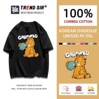 ราคา TrendSir มาใหม่ ลายเยอะ เสื้อยืดนิ่ม NEW การ์ฟิลด์ เสื้อฟอก Garfield 100 Cotton 11สี M 3XL (22841077103)