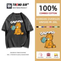 ราคา TrendSir มาใหม่ ลายเยอะ เสื้อยืดนิ่ม NEW การ์ฟิลด์ เสื้อฟอก Garfield 100 Cotton 11สี M 3XL (22841077108)