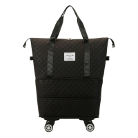 ราคา กระเป๋าดัฟเฟิล กระเป๋าเดินทาง กระเป๋าพับได้ ขยายก้นเพิ่มความจุได้ เป้เดินทาง L33 (24300771824)