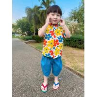 ราคา ชุดสงกรานต์เด็กชาย ชุดลายดอกเด็กผู้ชาย ชุดเด็ก (23986848528)