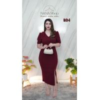 ราคา ชุดเดรสสาวอวบ เดรสออกงาน B01 (22296141142)