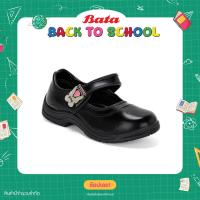 ราคา BATA บาจา รองเท้านักเรียน รองเท้าสีดำ รองเท้านักเรียนหญิง ลายผีเสื้อ สีดำ 4416011 (16537696730)