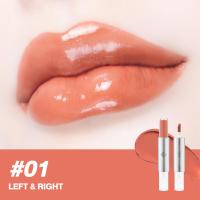 ราคา 4U2 TWOGETHER MATTE AND GLOSS LIP ลิปกระจก4u2 ลิปติดทน ลิปกลบสีปาก ปากฉ่ำ ลิป4U2 ลิปสติก lip4u2 lipstick (24216217803)