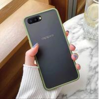 ราคา Case Oppo A3S เคสกันกระแทก ขอบสีหลังขุ่น เคส OPPO A3S (7227756159)