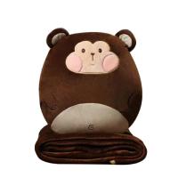 ราคา หมอนผ้าห่ม หมอนตุ๊กตา หมอน ผ้าห่ม หมอนอิง ผ้าห่ม สัมผัสนิ่ม ขนาดกระทัดรัด พกพาสะดวก (22908908229)