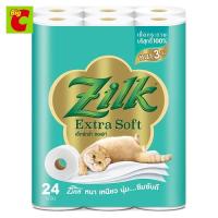 ราคา ซิลค์ เอ็กซ์ตร้า ซอฟท์ กระดาษชำระ แพ็ค 24 ม้วน (1194394028)