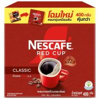 ราคา เนสกาแฟเรดคัพกาแฟสำเร็จรูปผสมกาแฟคั่วบดละเอียด 400กรัม NescafeRedCupInstantCoffee400g (24187567394)