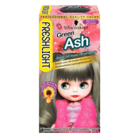 ราคา ครีมเปลี่ยนสีผม SCHWARZKOPF Freshlight Milky Green Ash สีน้ำตาลเทาเขียวเข้ม (23214019409)
