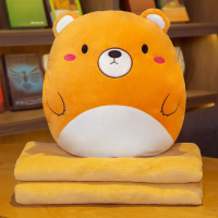 ราคา หมอนผ้าห่ม หมอนตุ๊กตา หมอน ผ้าห่ม หมอนอิง ผ้าห่ม สัมผัสนิ่ม ขนาดกระทัดรัด พกพาสะดวก (12729269887)