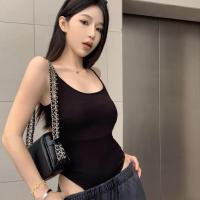 ราคา สาวฮอตสไตล์ฝรั่ง บอดี้สูทสายเดี่ยวเก็บพุงกระชับสัดส่วน บอดี้สูทกระชับสัดส่วน บอดี้สูทสายเดี่ยวเว้าหลัง (23363997382)