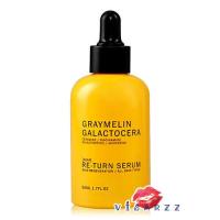 ราคา Graymelin Galactocera Re turn Serum 50mL สารสกัดเดียวกับครีม return หลอดเหลือง แต่บำรุงเข้มข้นยิ่งขึ้นในรุปแบบเซรั่ม ใช้คู่กับครีมคือเริ่ดมากๆ (2715522153)