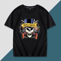 ราคา เสื้อยืดวงร็อค GUNS N ROSES เสื้อวง เสื้อยืดกันแอนโรส เสื้อวินเทจ S 5XL R07 (24325879090)