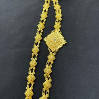 ราคา Fashion Jewele สังวาลย์ชุดไทย ประดับพลอยแบบแม่การะเกด พร้อมเข็มกลัด เครื่องประดับชุดไทย สีทองสีเงิน (23612080593)