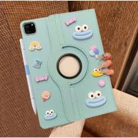 ราคา 360 เคสฝาพับ เคสหมุนได้ 360 เคส Samsung Tab S6 liteTab A7lite S7 S8 S9 FE S9FE A9 Plus A9Plus เคสหนัง ลายการ์ตูน น่ารัก (24171640534)