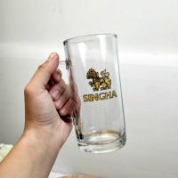 ราคา แก้ว แก้วเบียร์ แพ็ค 6 ใบ กว้าง 7ซม สูง 14 ซม 350 ml แก้วมีหูจับ แก้วใส แก้วยกโหล แก้วเบียร์สวยๆ (23389878361)