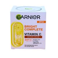 ราคา การ์นิเย่ ไบรท์ คอมพลีท วิตามินซี กลางวัน กลางคืน 50 มล Garnier Bright Complete Vitamin C Day Night 50 ml (24450750443)