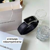 ราคา เข็มขัดผู้ชาย เข็มขัดหนัง EMPORIO ARMANI พร้อม ถุง กล่อง งานดีสุดๆๆ (23806094739)