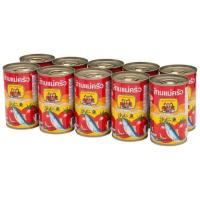 ราคา ปลากระป๋องสามแม่ครัวยกแพ็ค10กระป๋อง ปลาซาดีนในซอสมะเขือเทศแบบฝาดึง น้ำหนัก155กรัม มีฮาลาล อร่อย ไม่คาว (21696819824)