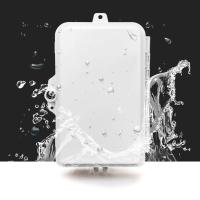 ราคา 4 core fiber optic cable distribution box indoor outdoor waterproof fiber box wall hanging distribution box SC FC fiber optic terminal box (15291104705)
