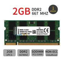 ราคา แล็ปท็อปแรม2GB DDR2 667MHz PC2 5300S KVR667D2S5 2G หน่วยความจำ SODIMM (1255854345)