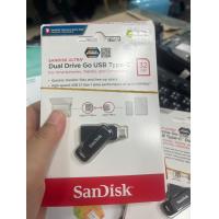 ราคา FLASH DRIVE แฟลชไดร์ฟ SANDISK ULTRA DUAL DRIVE GO USB TYPE C 32GB 64GB (23688962469)