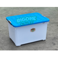 ราคา BigOne กล่องพลาสติกมีล้อ ขนาด 70 ลิตร No 246 กล่องมีล้อเลื่อน (23125862878)