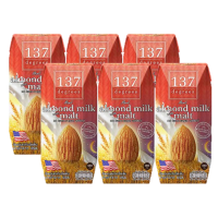 ราคา 137 degrees Almond Milk with Malt 137 ดีกรี นมอัลมอนด์ ผสม มอลต์ 180ml x 6กล่อง (7460488594)