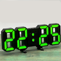ราคา นาฬิกาดิจิทัล LED 3D แขวนผนัง ตั้งโต๊ะ ยี่ห้อCaixing รุ่น CX 2218 แถมฟรี สาย USB และหัวชาท (21615836644)