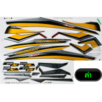 ราคา สติ๊กเกอร์ Spark 135 rr rx ปี 2009 รุ่น 6 สติ๊กเกอร์ Yamaha Spark 135 rr rx ปี 2009 รุ่น 6 สีสวย สีสด สีไม่เพี้ยน (22602919695)