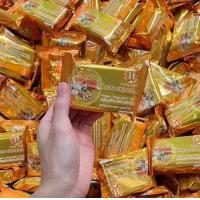 ราคา 10 ก้อน Herb Skin Soap สบู่ขิงน้ำผึ้ง ชัวร์เฮิร์บ สบู่สมุนไพร 30g (22963279947)