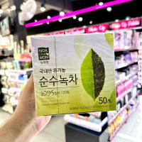 ราคา NOKCHAWON Organic Green Tea 50 ซอง ชาเขียวแจ็คสัน ชาเขียวพี่แจ็ค แบบถุงชาชงร้อน (21787693128)