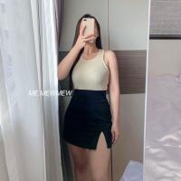 ราคา กระโปรงทรงเอ ผ่าหน้า กระโปรงสาวอวบ 2XL 5XL ทรงเอ แหวกข้าง ไซส์ใหญ่ สาวอวบ เสื้อผ้าสาวอวบ เว้าขาส (17819197666)