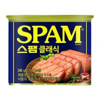 ราคา Original 스팸클래식 CJ SPAM Classic แฮมกระป๋อง 340g NO CAP (665022527)