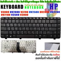 ราคา KEYBOARD HP Compaq คีย์บอร์ด เอชพี คอมแพ็ค V3000 DV2000 V3700 DV2500 DV2800 DV2200 DV2100 V3500 V3800 (22379852179)