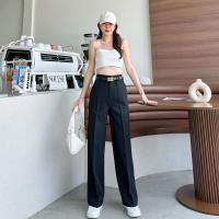 ราคา ขากระบอกกลางผ้าA80งานซิปหน้า รุ่น Barbie Basic pants 1 หู (22025951147)