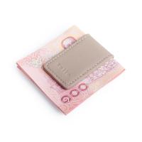 ราคา Folio Money Clip ที่หนีบธนบัตรหนังแท้ Nappa แม่เหล็กแข็งแรง บริการปั้มชื่อฟรี รหัส02638 (24526951774)