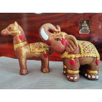ราคา ช้างแก้บน ม้าแก้บน ช้างทรง ม้าทรง รูปปั้นช้างม้า ไหว้ศาล ขนาดใหญ่ ความสูง 9 นิ้ว คู่ละ 289 บาท (19484893484)
