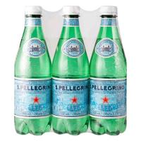 ราคา Pack3 ซานเพลกริโน่ น้ำแร่สปาร์คกิ้งจากอิตาลี Sanpellegrino Natural Mineral Water Sparking 500ml (22585192257)
