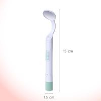 ราคา Simple Beauty กระจกส่องฟัน ที่ตรวจฟันมีไฟ Mouth mirror ไฟ LED ชาร์จ USB พร้อมกล่อง (23439497856)