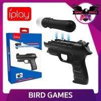 ราคา ปืน ต่อ PS Move iPlay Auxiliary Shooting Handle for PS4 PS3 Move ปืน vr ปืน move ps vr ps move Gun HBP 166 (10150957957)