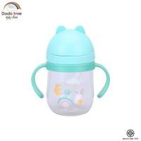 ราคา DODOLOVE แก้วน้ำหัดดื่มทรงหูแมว แก้วหัดดื่ม แก้วน้ำเด็ก กันสำลัก ขวดน้ำเด็ก 250 ml (23344480226)