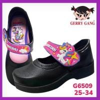 ราคา Gerry Gang รองเท้านักเรียนหญิงหนังดำ ลายยูนิคอร์น มีไฟ รุ่น G6509 ไซซ์ 25 34 สายคาดตีนตุ๊กแก ลายยูนิคอร์น มีไฟ พื้นรองเท้าด้านใน ลายยูนิคอร์น พื้นนุ่ม ยืดหยุ่นดี ทนทาน (21697919686)
