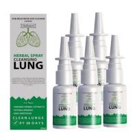 ราคา 1 2 3 5X Lung ล้างสารพิษสมุนไพรสเปรย์ทําความสะอาดสูบบุหรี่ล้างจมูกคัดจมูกภูมิแพ้ Rhinitis สเปรย์ (24557792974)