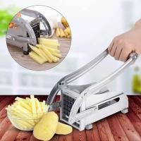 ราคา เครื่องหั่นเฟรนฟราย เครื่องหั่นมันฝรั่ง เครื่องตัดมันฝรั่งสแตนเลสPotato Chips Making Machine ที่หั่นเฟรนฟราย (9777398219)