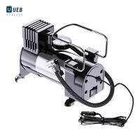 ราคา Ueblock 12V Electric Tire Inflator with Pressure Gauge Heavy Duty Deluxe Portable Metal Air Compressor Car Tire Inflatable Pump (24292374766)
