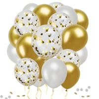 ราคา 60 ชิ้นที่มีสีสัน Confetti ตกแต่งบอลลูน Golden Confetti บอลลูนงานปาร์ตี้ฉลองวันเกิดบอลลูนปาร์ตี้ตกแต่ง (24510940255)